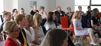 workshop picture with female scientists (Uni Halle | Annette Schacht)