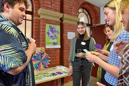 Wer wird Professorin?-Spiel (Foto: MLU / Markus Scholz)